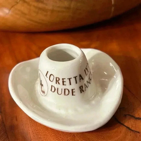 Loretta Lynn Dude Ranch Toothpick Holder Vintage - Picture 3 of 9